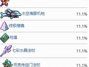 泰拉瑞亚：月球领主掉落物品全解析，你值得拥有的宝藏攻略