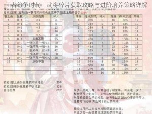 王者纷争时代：武将碎片获取攻略与进阶培养策略详解