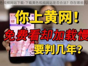 黄色视频网站下载-下载黄色视频网站是否合法？存在哪些风险？