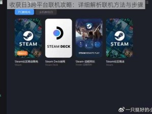 收获日3跨平台联机攻略：详细解析联机方法与步骤