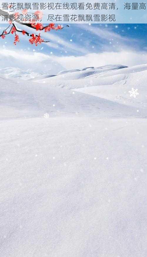 雪花飘飘雪影视在线观看免费高清，海量高清影视资源，尽在雪花飘飘雪影视