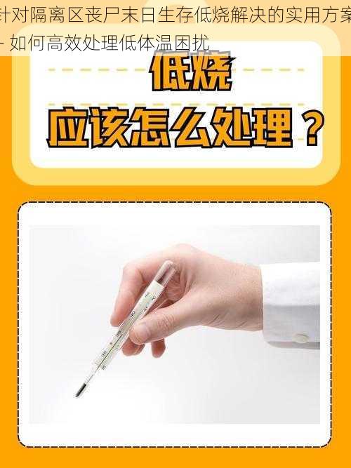 针对隔离区丧尸末日生存低烧解决的实用方案 - 如何高效处理低体温困扰