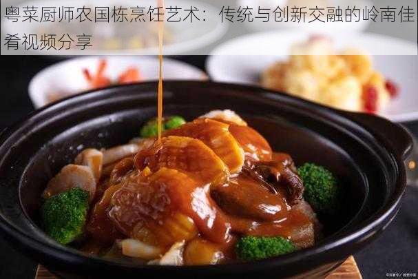 粤菜厨师农国栋烹饪艺术：传统与创新交融的岭南佳肴视频分享