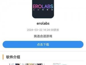 EROLABS一样的游戏平台—有没有像 EROLABS 一样的游戏平台？