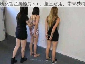 高品质女警金属镣铐 sm，坚固耐用，带来独特体验