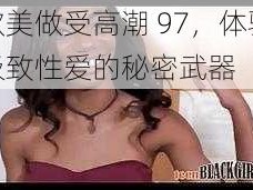 欧美做受高潮 97，体验极致性爱的秘密武器