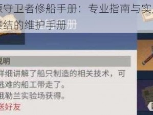 冰原守卫者修船手册：专业指南与实用技巧集结的维护手册