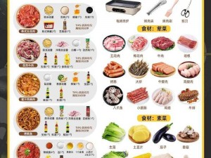 恐惧饥饿烤肉的必备食材大全：肉质主料与配料清单解析