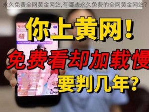 永久免费全网黄金网站,有哪些永久免费的全网黄金网站？