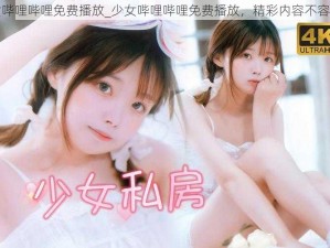 少女哔哩哔哩免费播放_少女哔哩哔哩免费播放，精彩内容不容错过