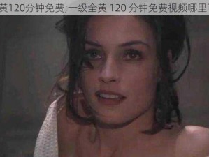 一级全黄120分钟免费;一级全黄 120 分钟免费视频哪里可以看？