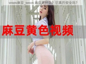 www麻豆_www 麻豆是什么？它真的安全吗？