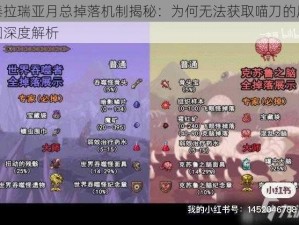 泰拉瑞亚月总掉落机制揭秘：为何无法获取喵刀的原因深度解析