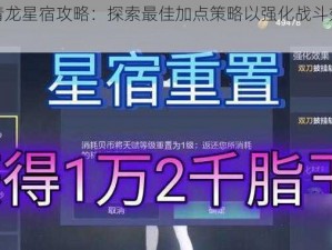 妄想山海青龙星宿攻略：探索最佳加点策略以强化战斗效能与属性增益