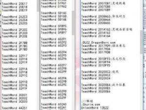 上古卷轴5巨龙系独特附魔效果揭秘：巨龙附魔代码探索之旅