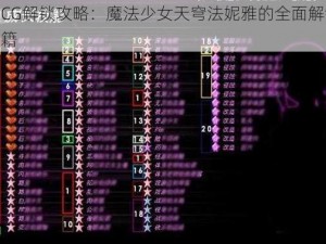 全CG解锁攻略：魔法少女天穹法妮雅的全面解锁秘籍