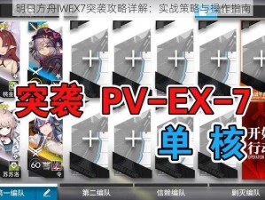 明日方舟IWEX7突袭攻略详解：实战策略与操作指南