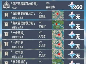 原神冒险指南：解锁枫丹声望的图文流程详解