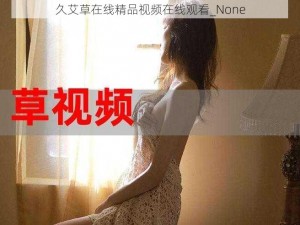 久艾草在线精品视频在线观看_None