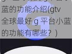 gtv全球最好g平台小蓝的功能介绍(gtv 全球最好 g 平台小蓝的功能有哪些？)