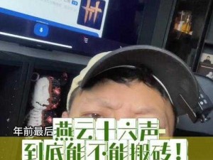 燕云十六声游戏能搬砖赚钱吗？揭秘游戏内经济系统与搬砖现象探讨