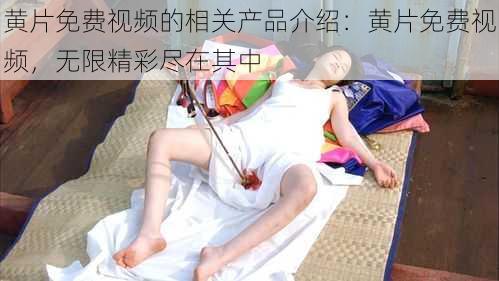 黄片免费视频的相关产品介绍：黄片免费视频，无限精彩尽在其中