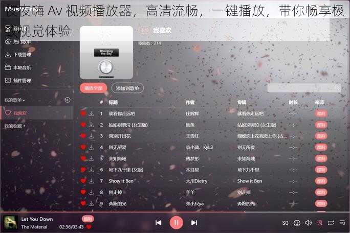 夜夜嗨 Av 视频播放器，高清流畅，一键播放，带你畅享极致视觉体验