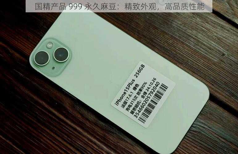 国精产品 999 永久麻豆：精致外观，高品质性能