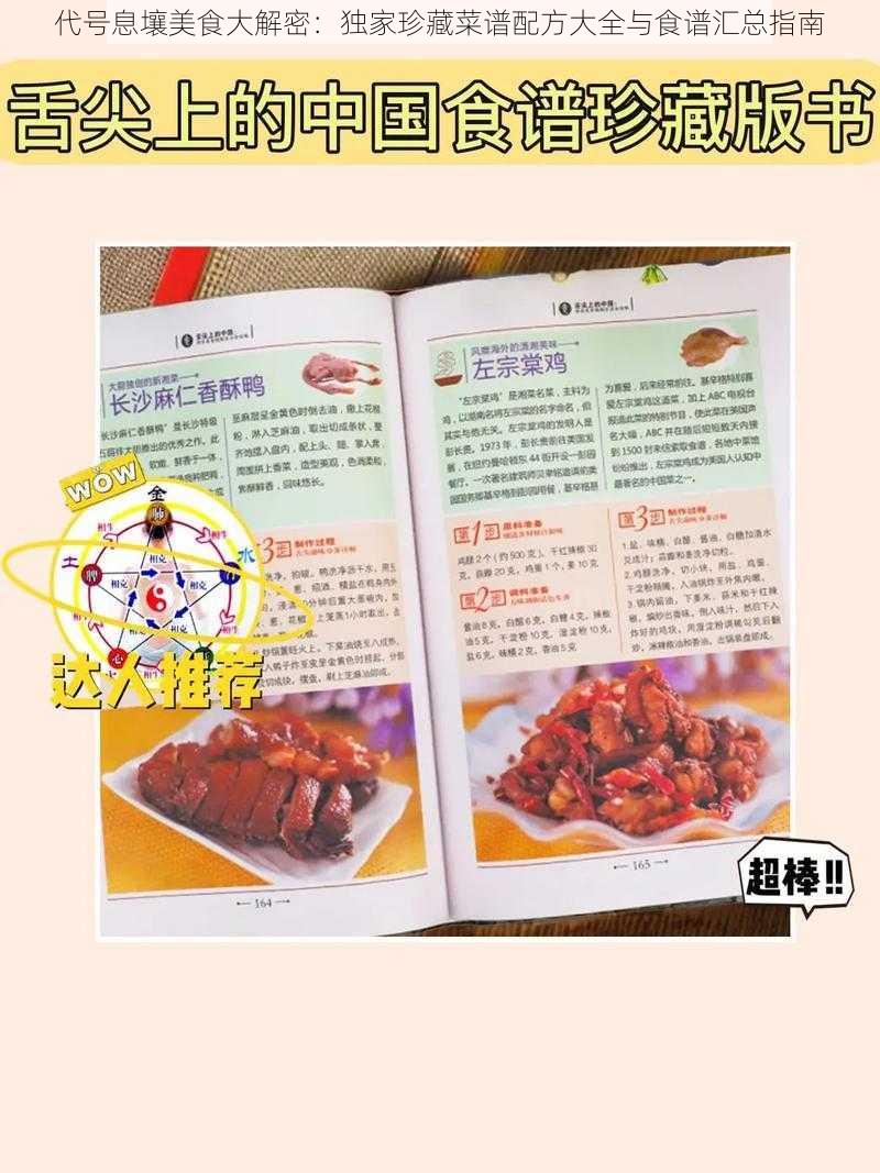 代号息壤美食大解密：独家珍藏菜谱配方大全与食谱汇总指南