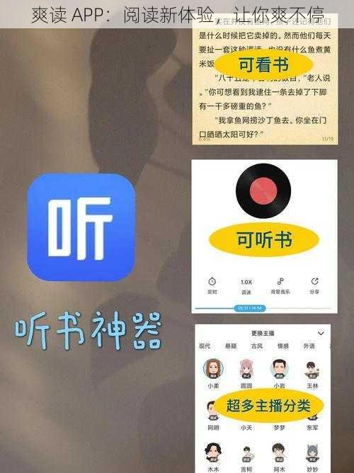 爽读 APP：阅读新体验，让你爽不停