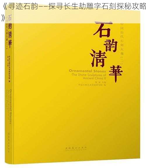 《寻迹石韵——探寻长生劫雕字石刻探秘攻略》