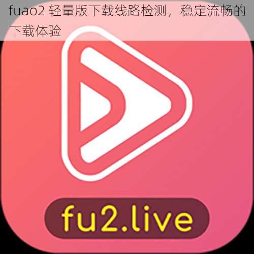 fuao2 轻量版下载线路检测，稳定流畅的下载体验