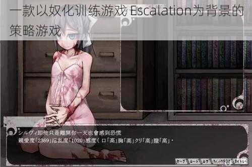 一款以奴化训练游戏 Escalation为背景的策略游戏