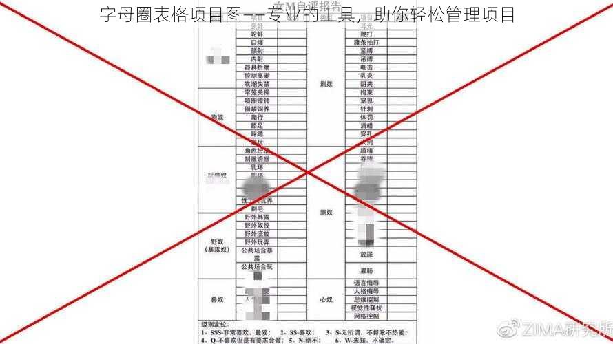 字母圈表格项目图——专业的工具，助你轻松管理项目