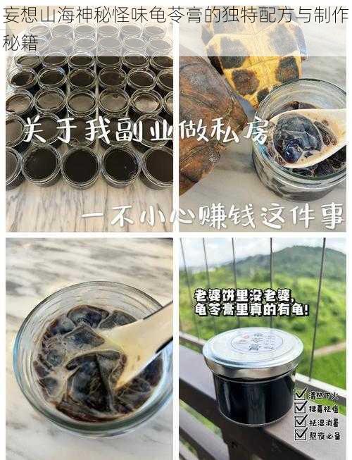 妄想山海神秘怪味龟苓膏的独特配方与制作秘籍