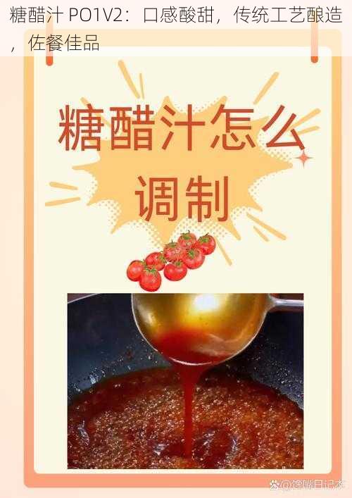 糖醋汁 PO1V2：口感酸甜，传统工艺酿造，佐餐佳品