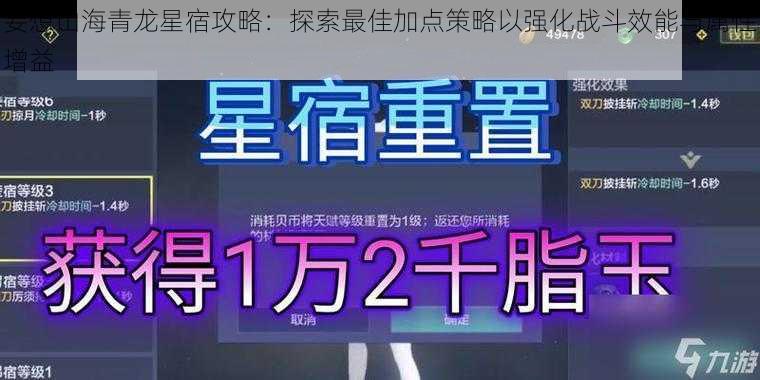 妄想山海青龙星宿攻略：探索最佳加点策略以强化战斗效能与属性增益