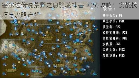 塞尔达传说荒野之息骆驼神兽BOSS攻略：实战技巧与攻略详解