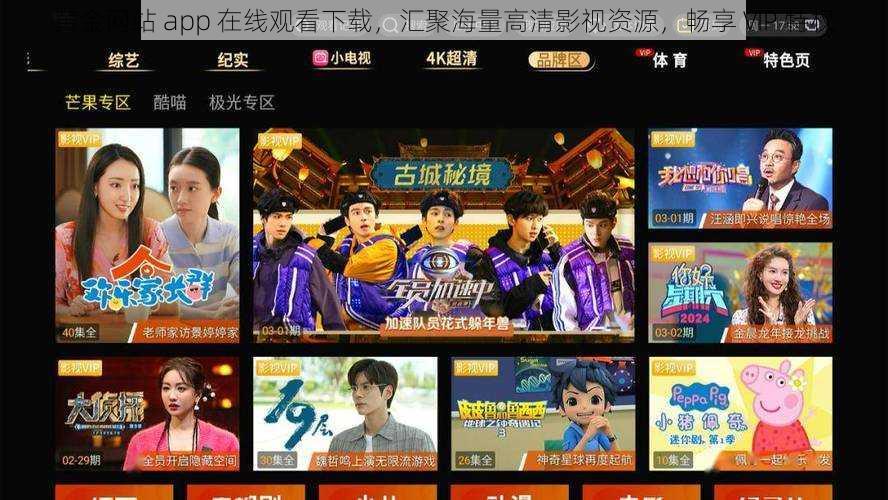 黄金网站 app 在线观看下载，汇聚海量高清影视资源，畅享 VIP 特权