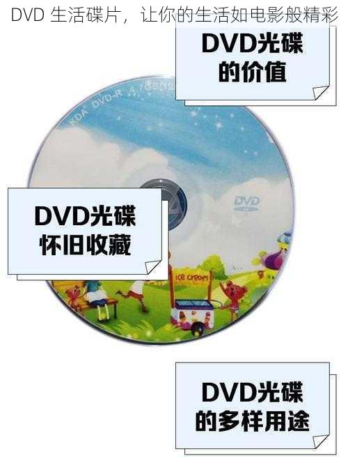 DVD 生活碟片，让你的生活如电影般精彩