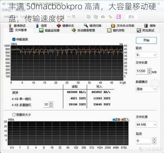 丰满 50macbookpro 高清，大容量移动硬盘，传输速度快