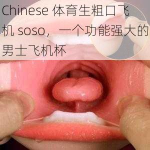 Chinese 体育生粗口飞机 soso，一个功能强大的男士飞机杯