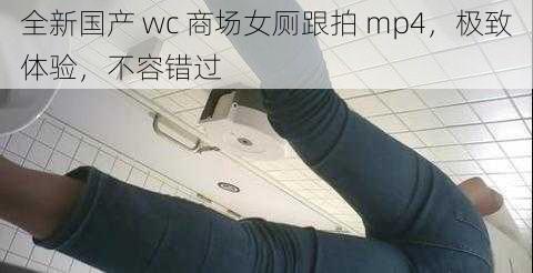 全新国产 wc 商场女厕跟拍 mp4，极致体验，不容错过