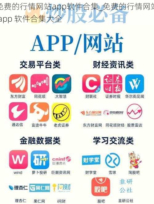 免费的行情网站app软件合集_免费的行情网站 app 软件合集大全