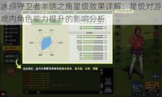 冰原守卫者丰饶之角星级效果详解：星级对游戏内角色能力提升的影响分析