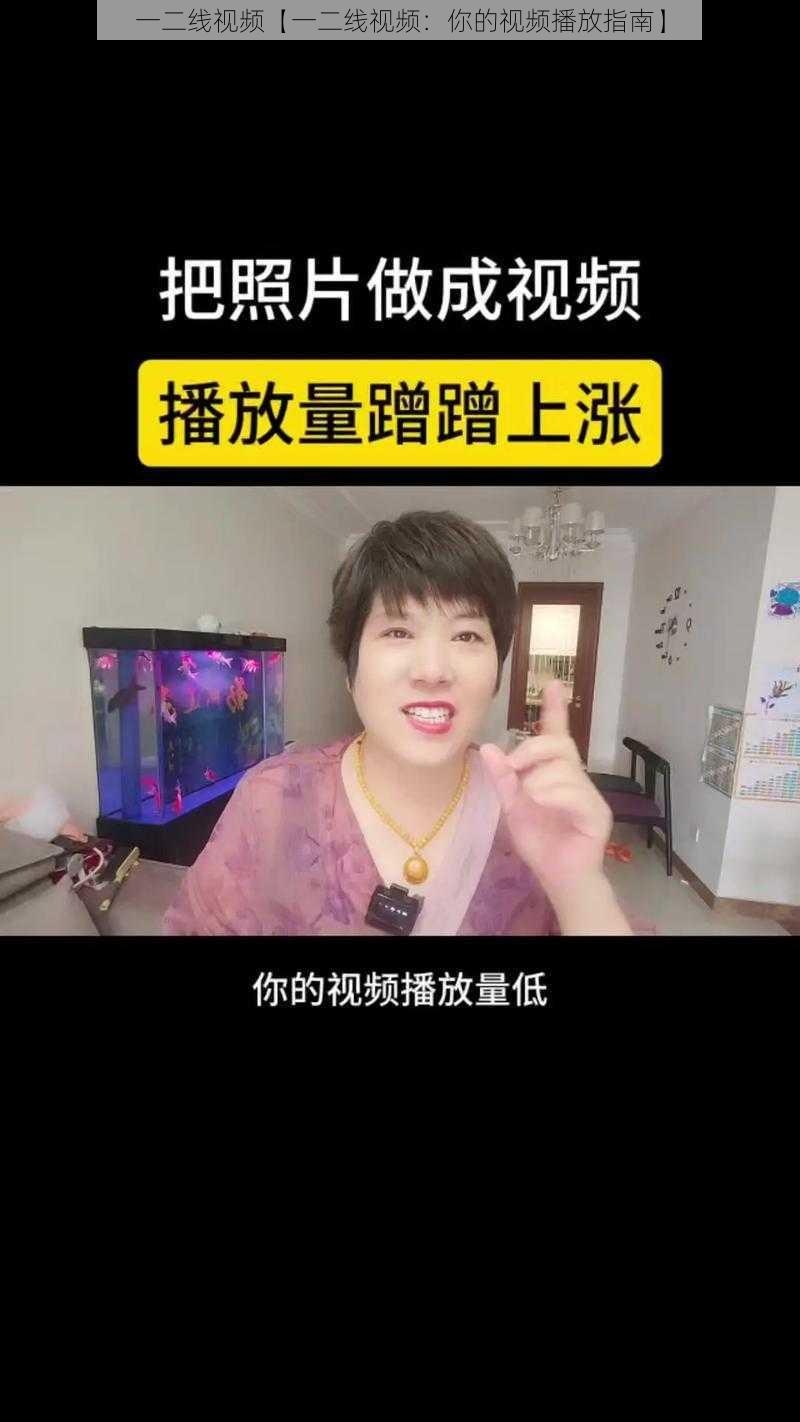 一二线视频【一二线视频：你的视频播放指南】