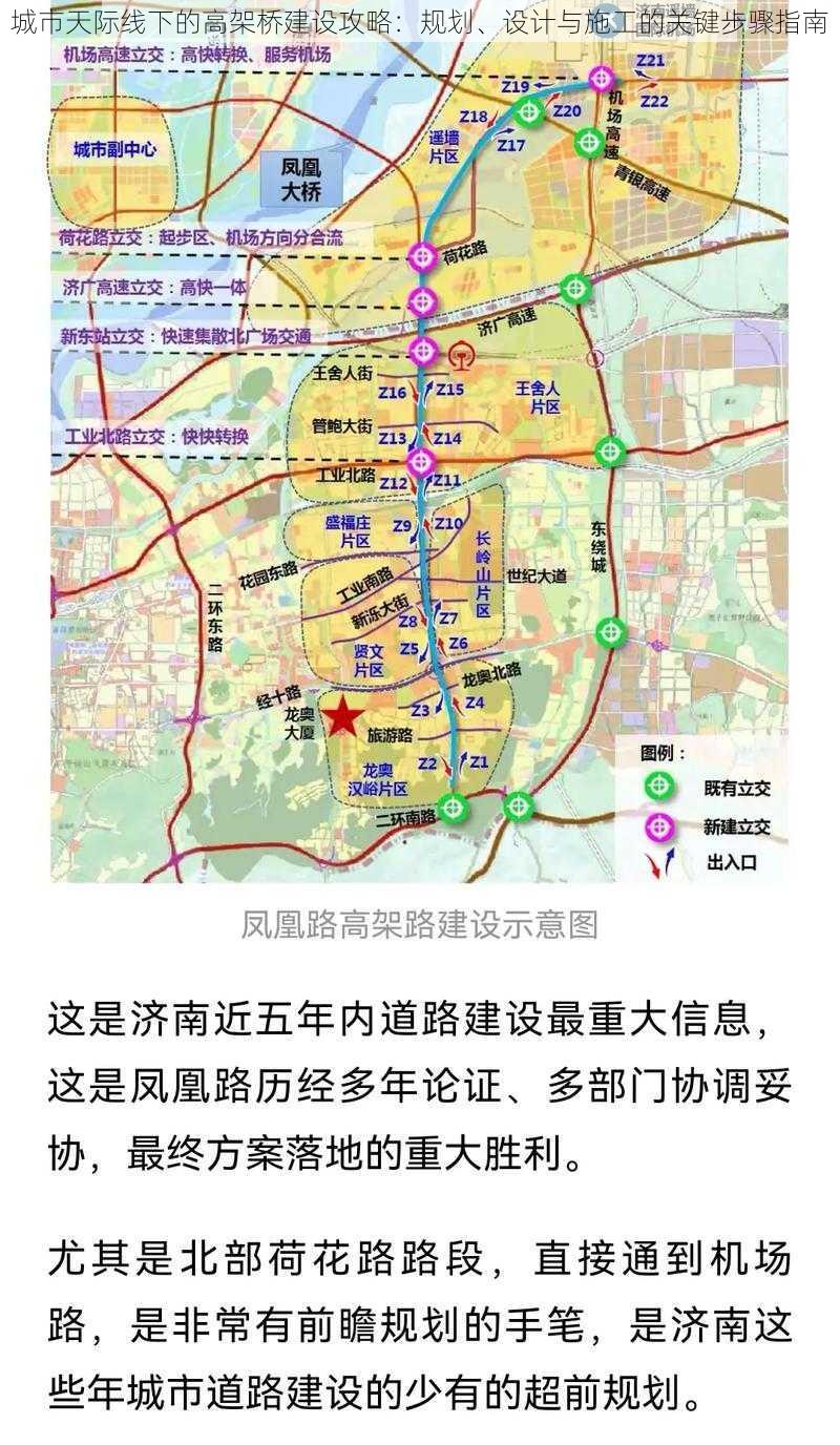 城市天际线下的高架桥建设攻略：规划、设计与施工的关键步骤指南