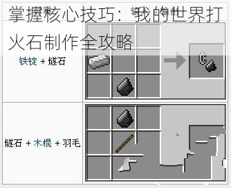 掌握核心技巧：我的世界打火石制作全攻略