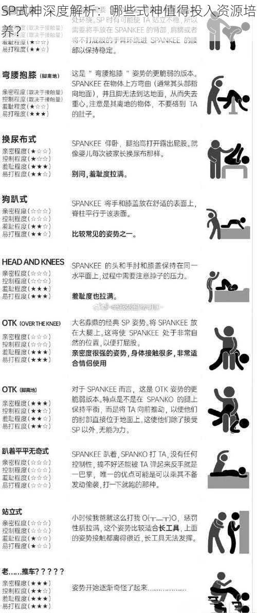 SP式神深度解析：哪些式神值得投入资源培养？