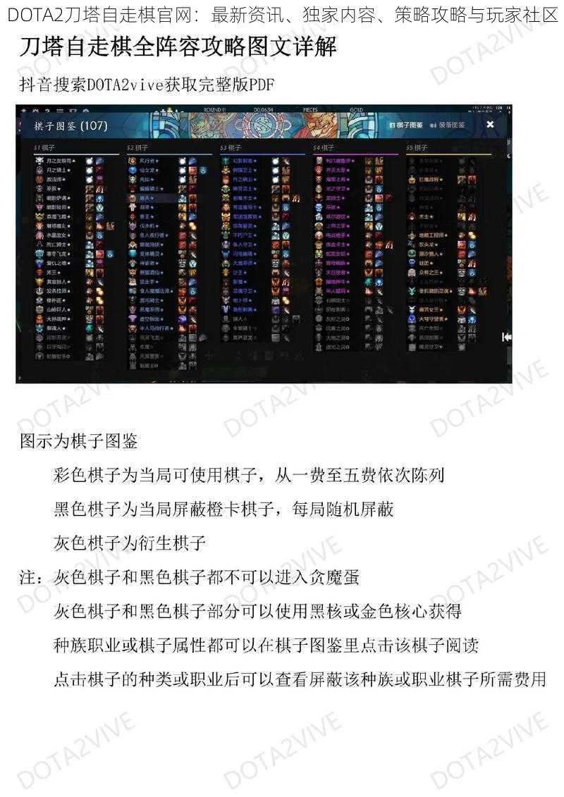 DOTA2刀塔自走棋官网：最新资讯、独家内容、策略攻略与玩家社区